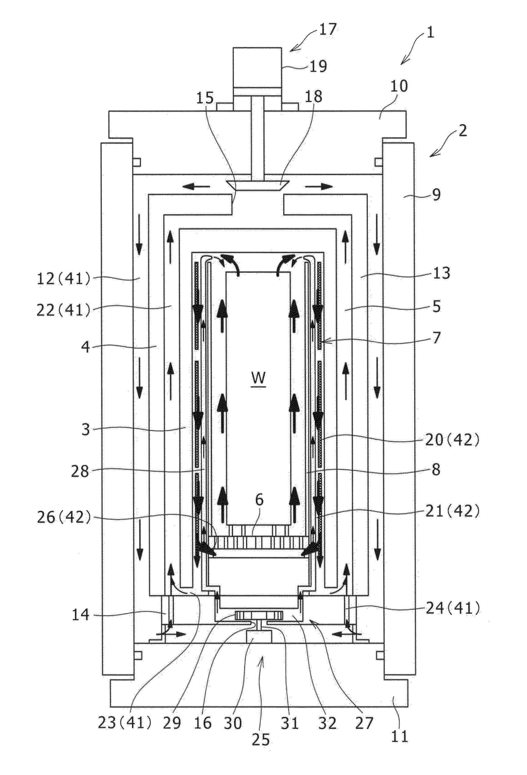 Hot isotropic pressure device