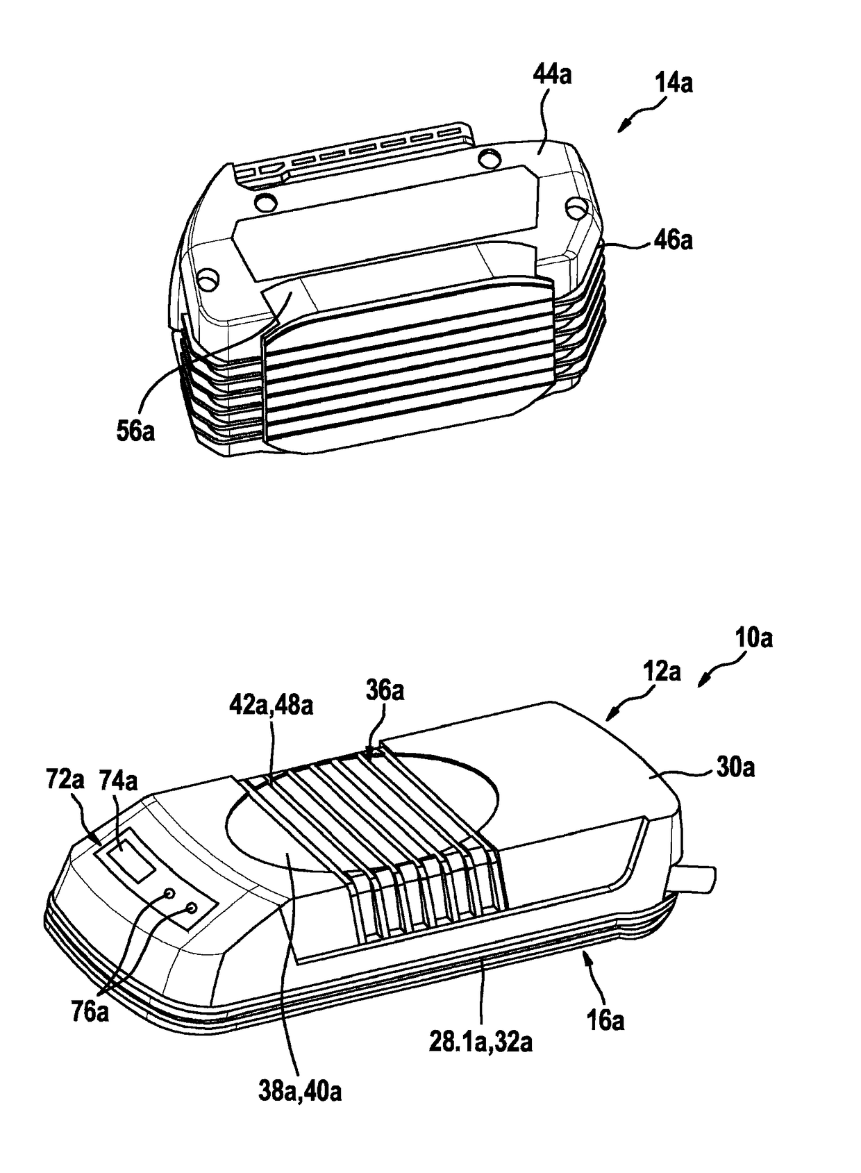 Inductive charging device