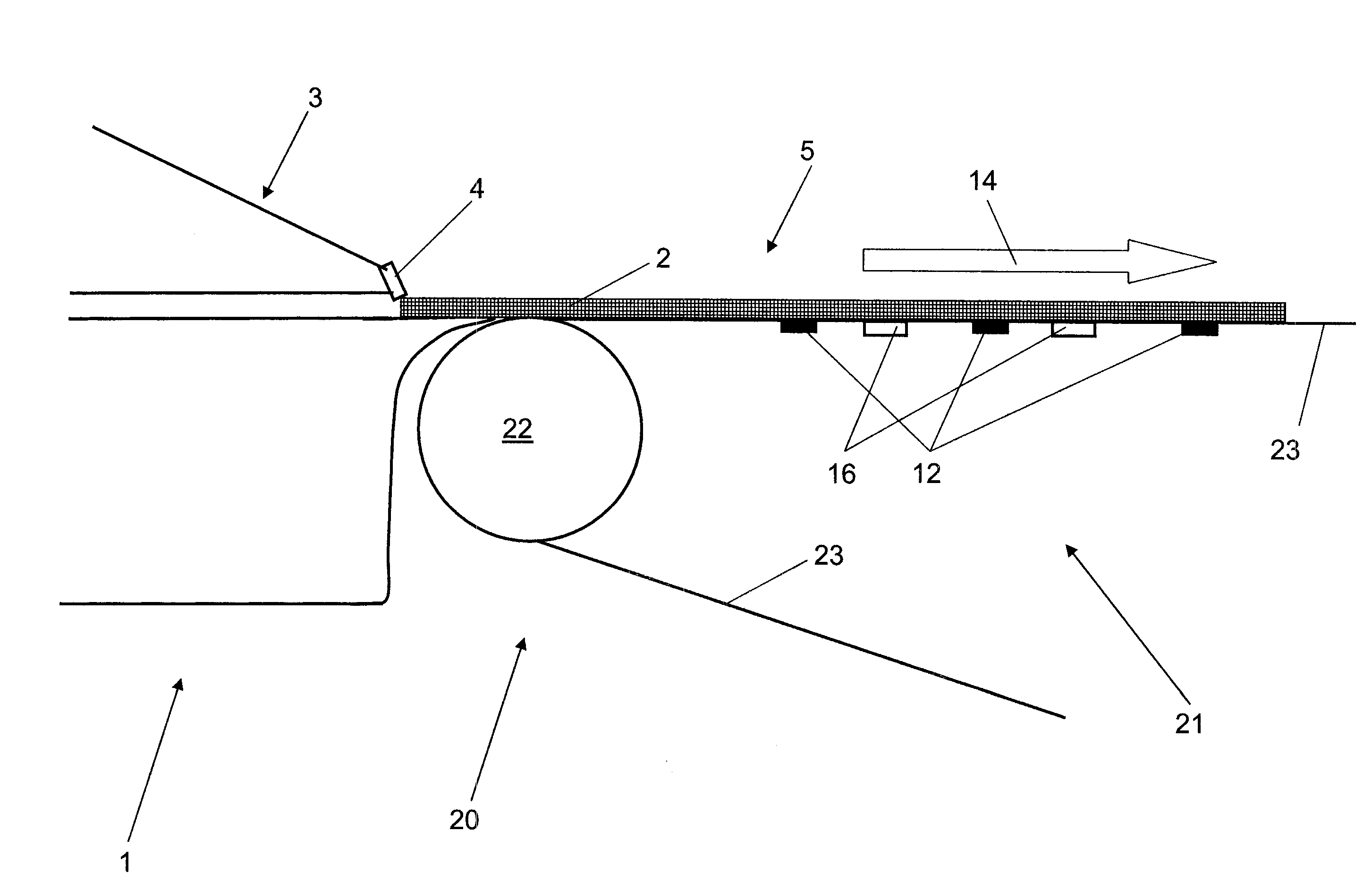 Method for dewatering and a dewatering apparatus