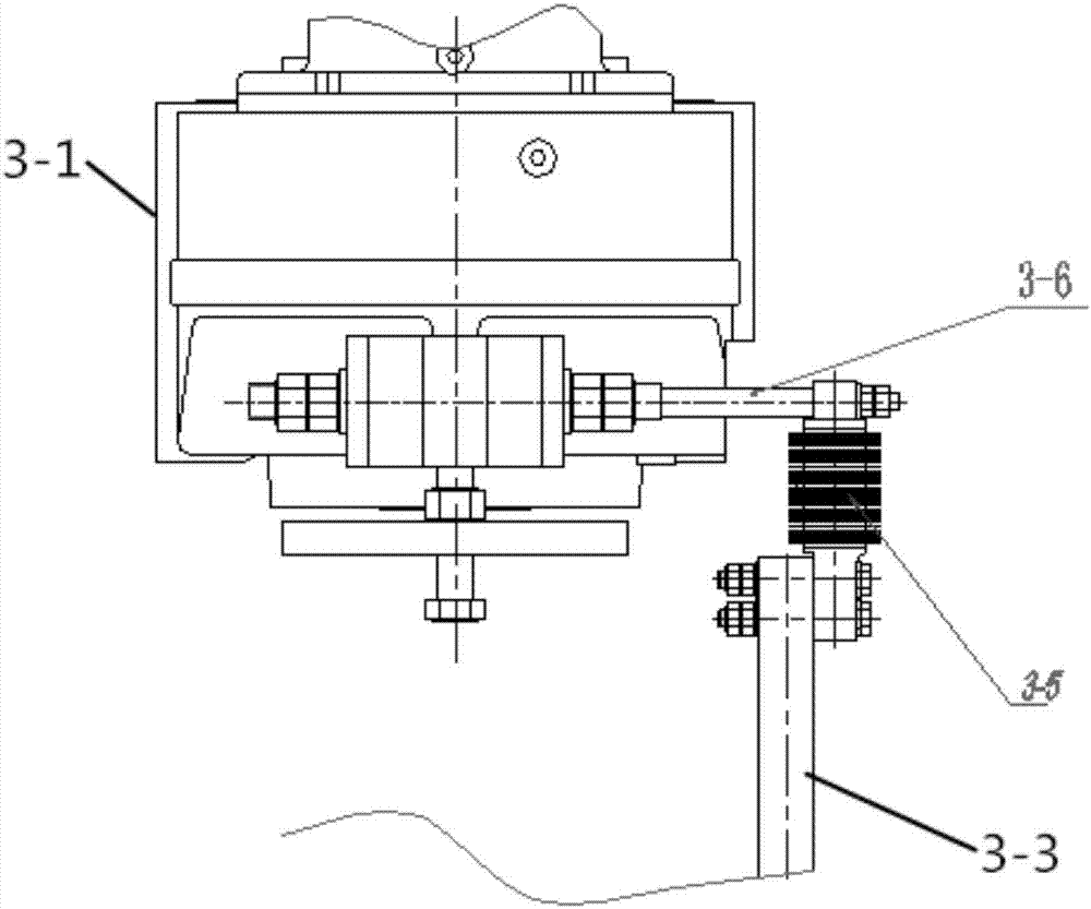 Auxiliary stirring driving device