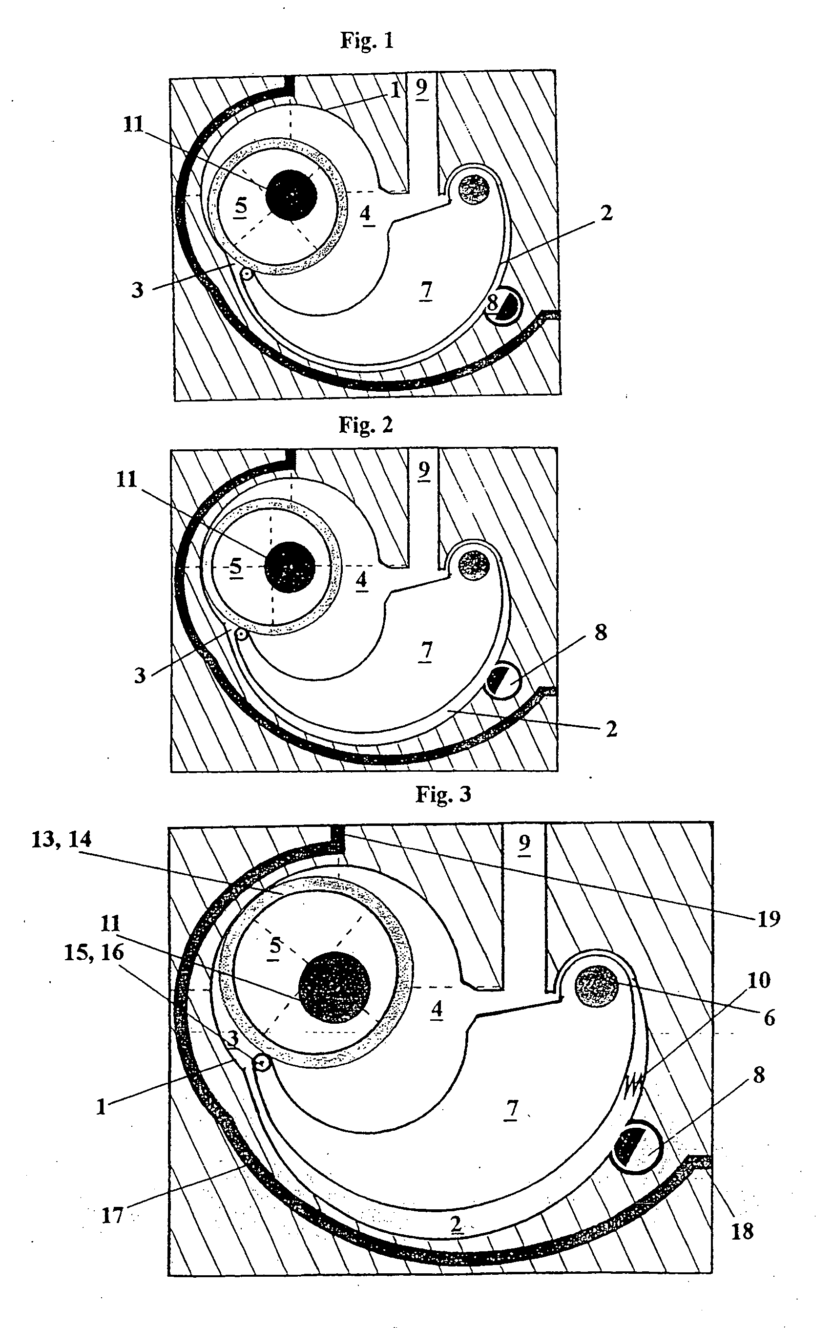 Lever-mechanism motor or pump