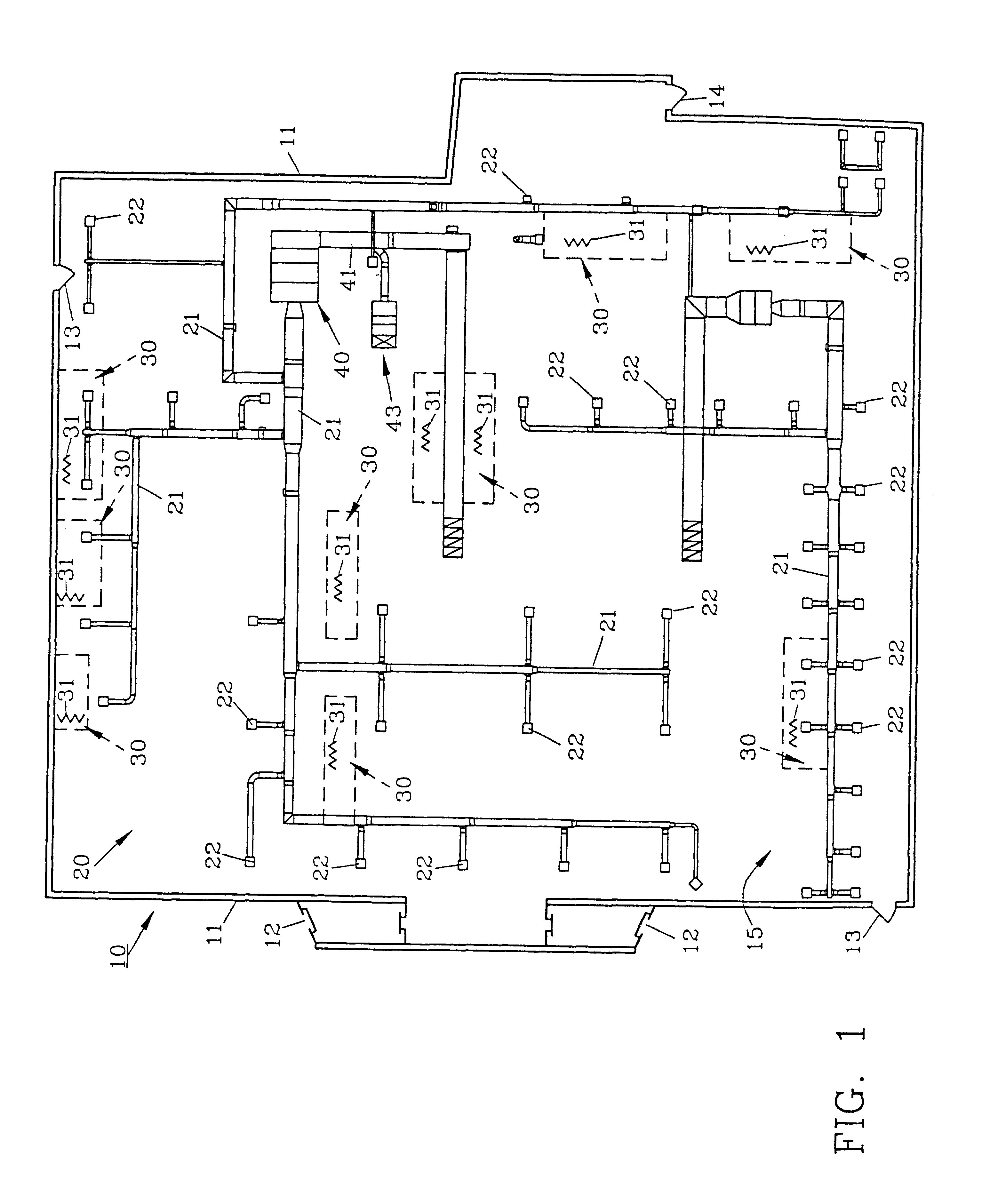 HVAC system and method for conditioning air