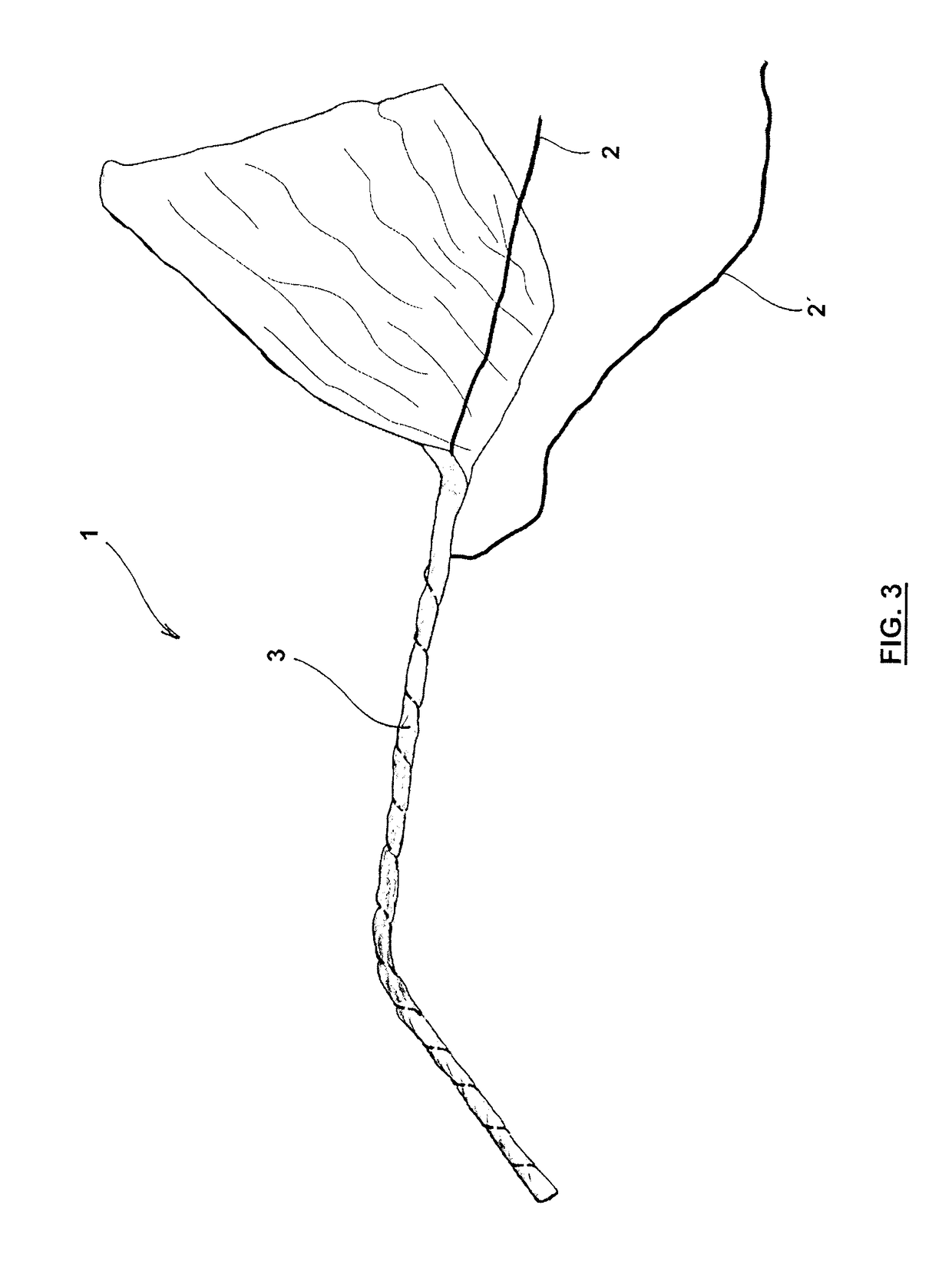 Electric cable detecting presence of liquids