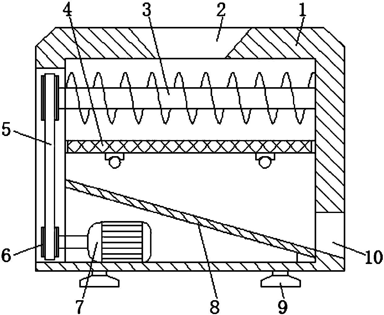 Food chopping device