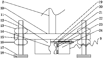 Cast-in-situ floor thickness controller