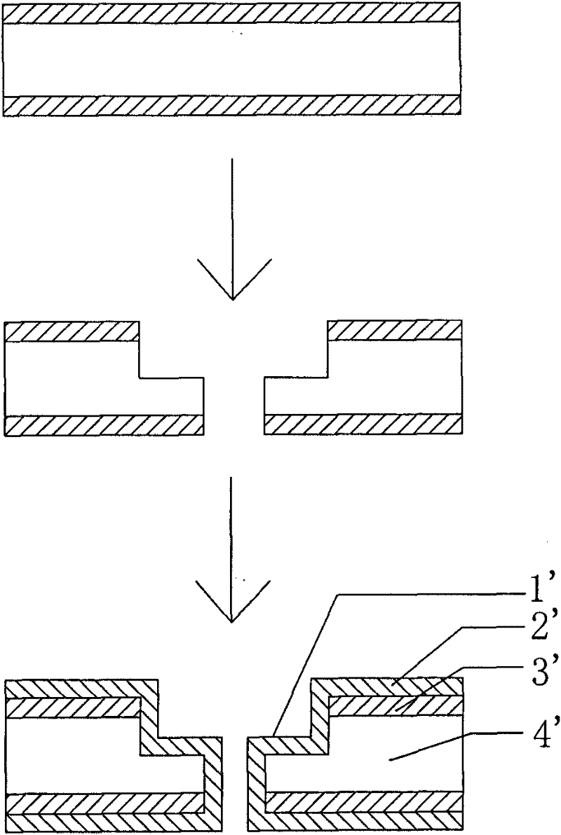 Method for machining PCB with step groove