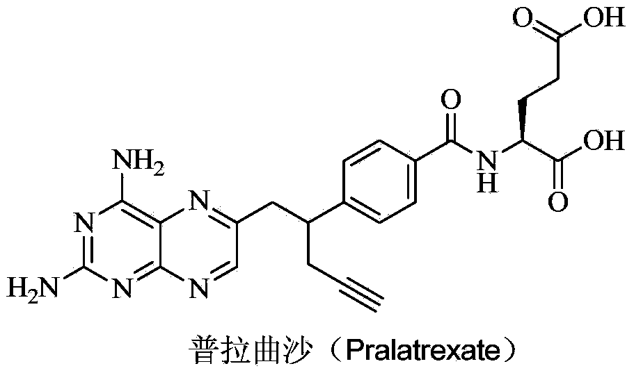Pralatrexate degradation impurity and preparation method thereof