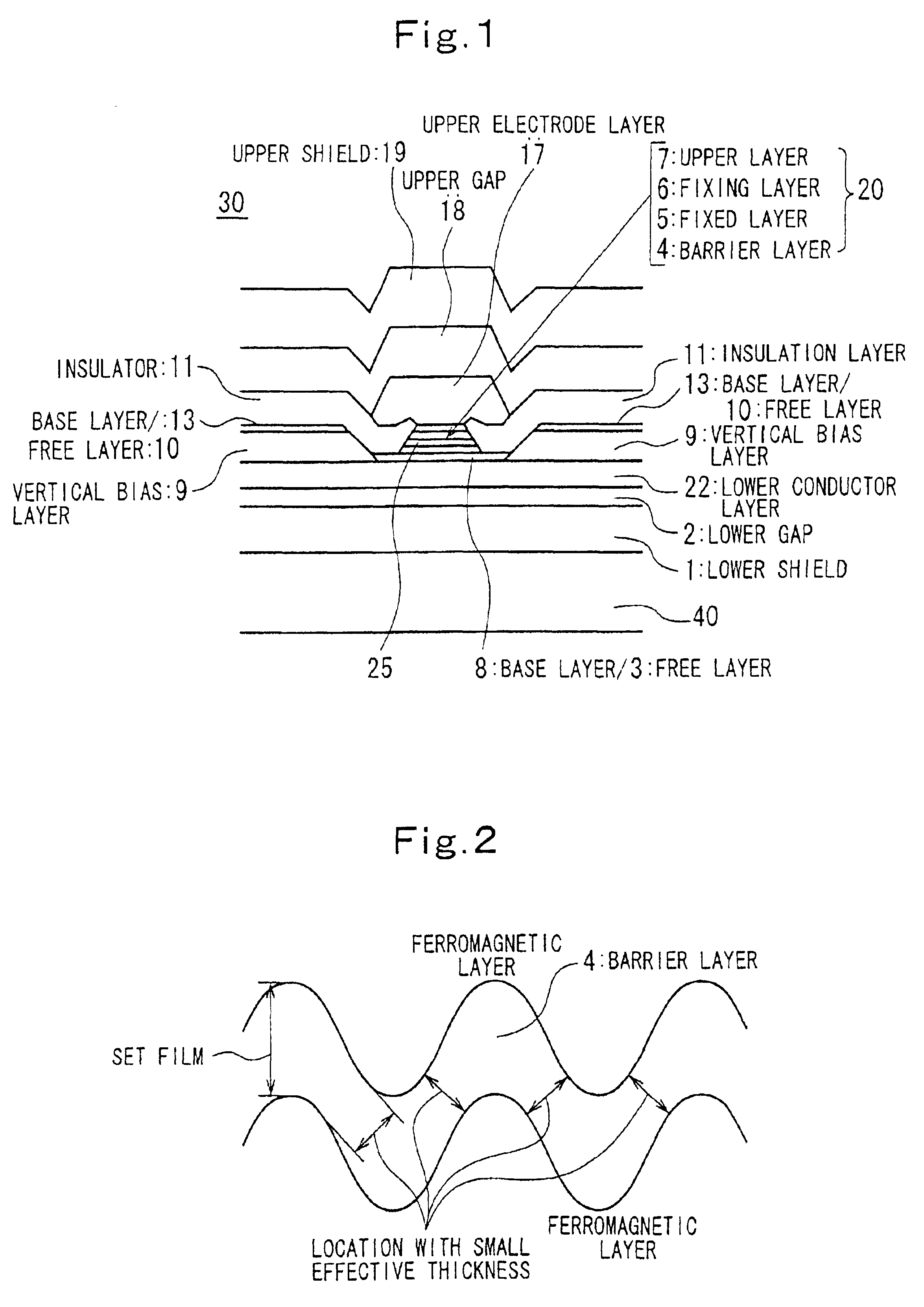 Magnetoresistive effect sensor with barrier layer smoothed by composition of lower shield layer