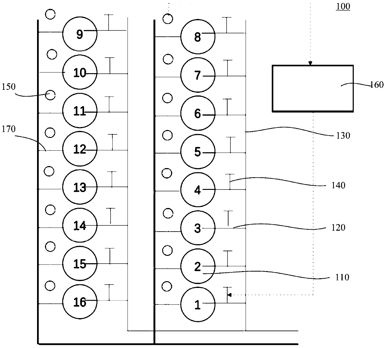 Drying cylinder drying machine and fabric drying method