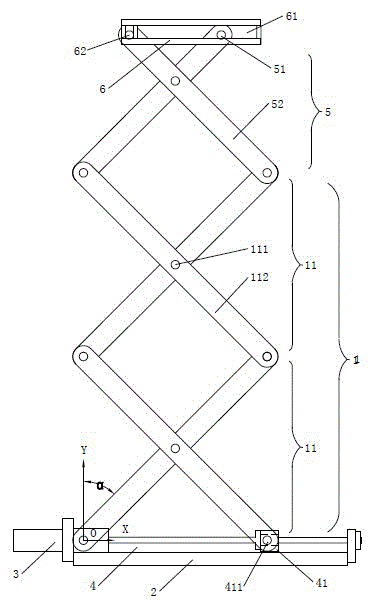 Numerical controllable scissor mechanism and its composite scissor mechanism driving system