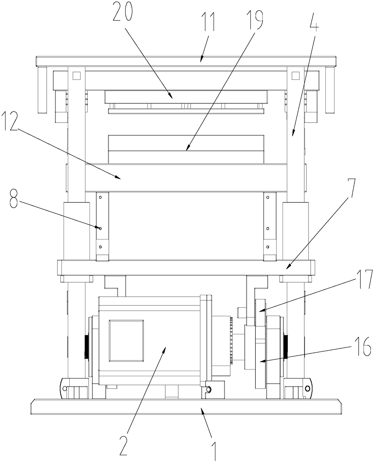 Punching die mechanism