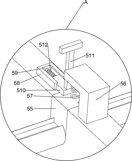 Quick grooving equipment for wooden washboard processing