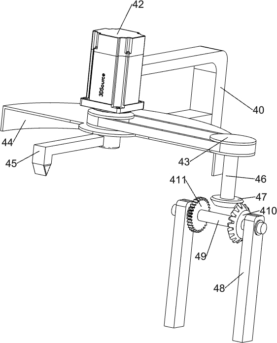 Quick grooving equipment for wooden washboard processing