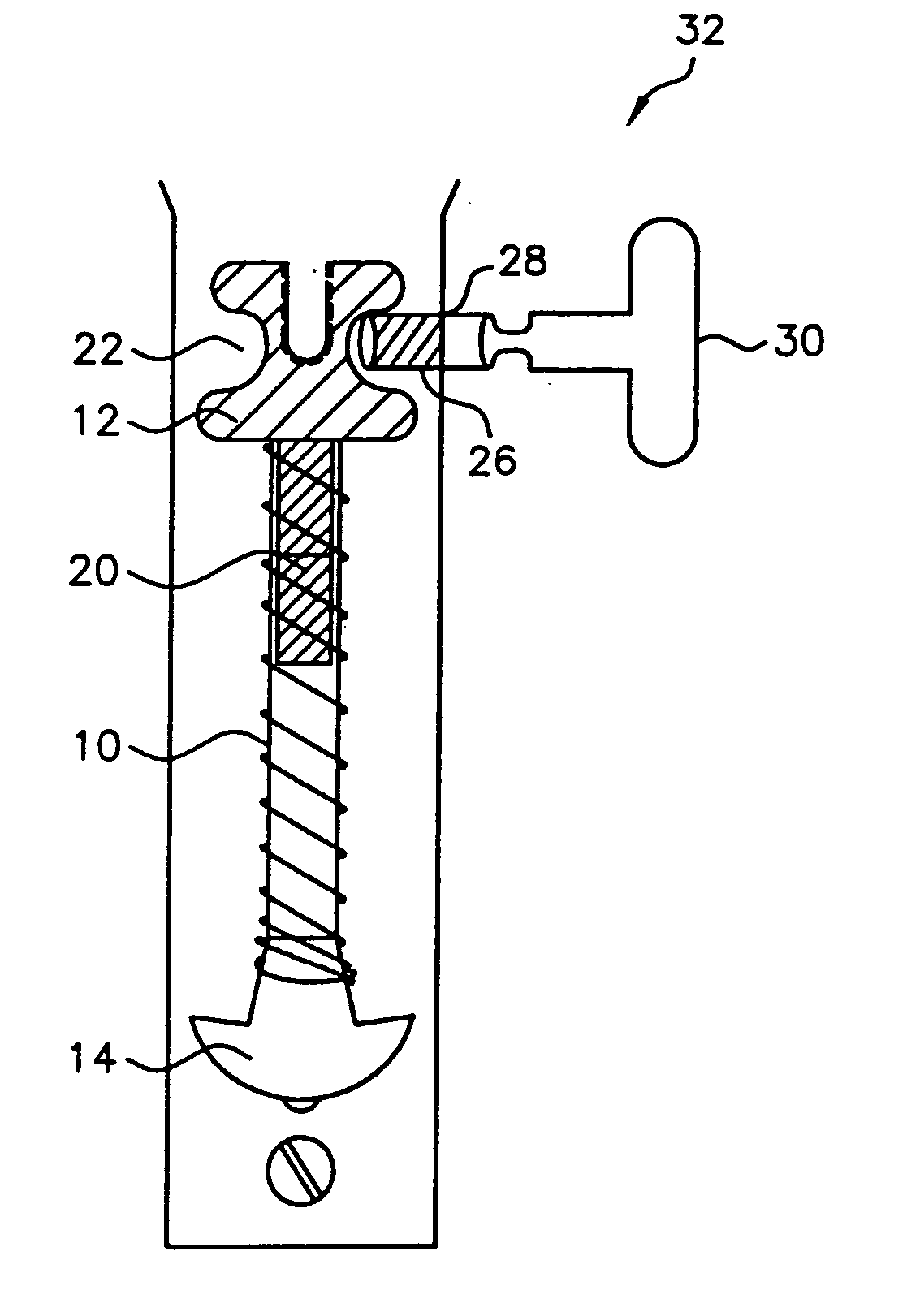 Model 1911 type firearm safety lock