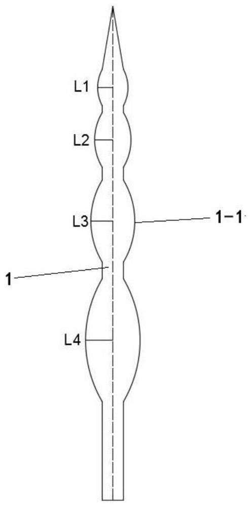 Puncture perfusion needle, perfusion member and tumor radiofrequency ablation electrode tip