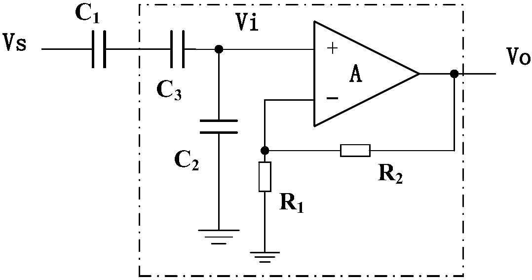 Non-contact sensor circuit