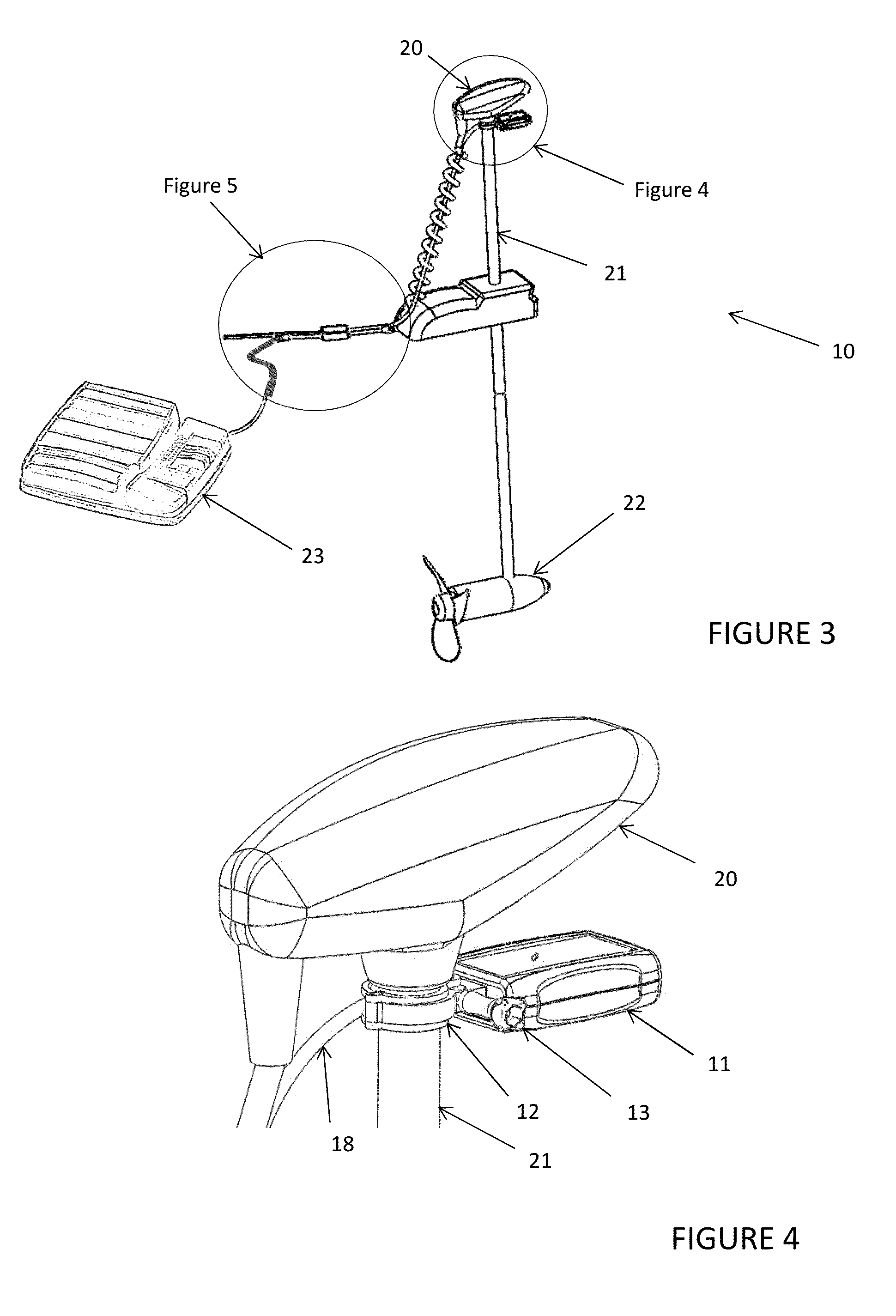 Networked architecture for a control system for a steerable thrusting device