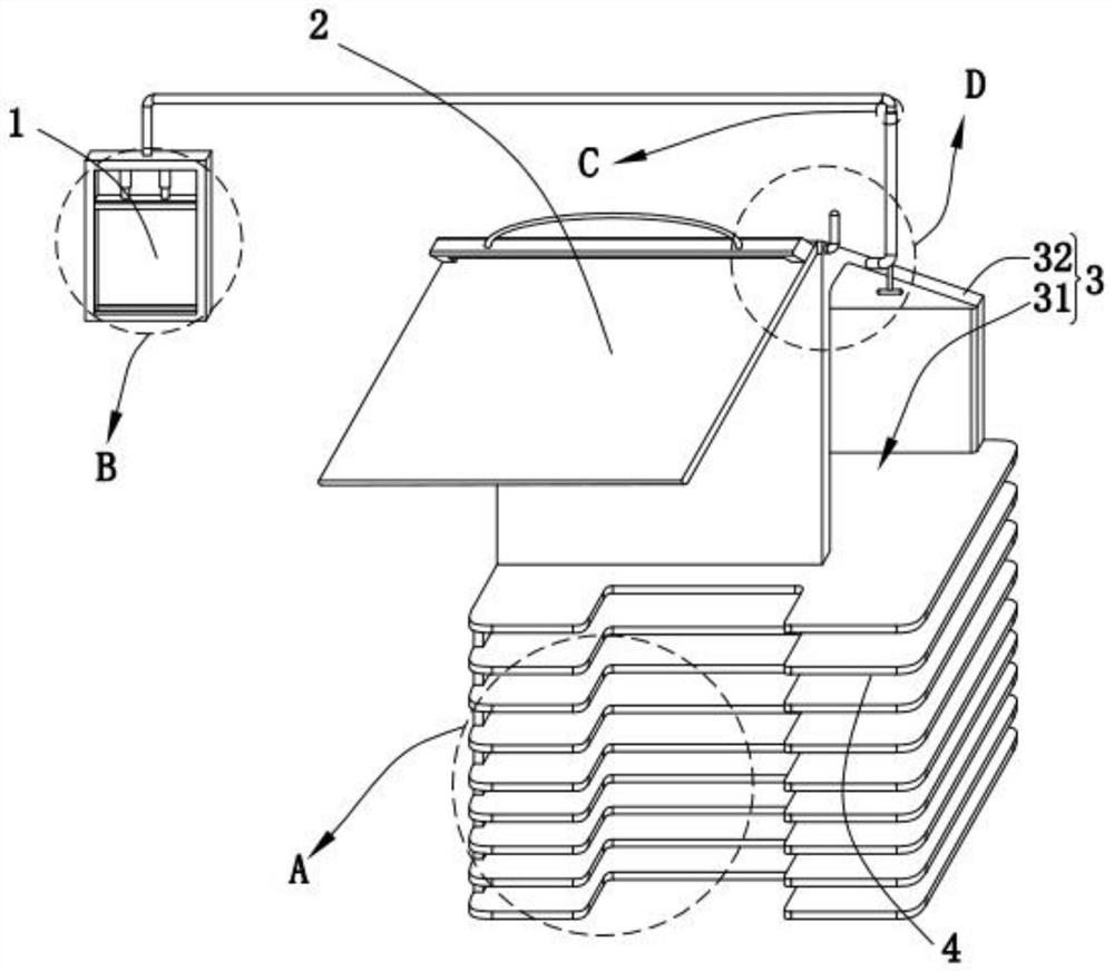 An intellectual property declaration query device