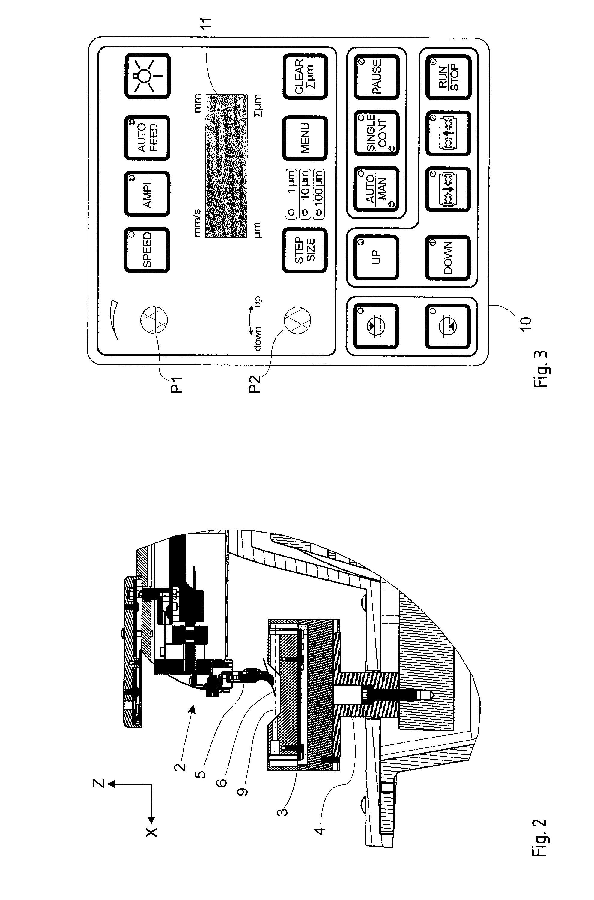 Vibrating Microtome With Automated Measurement Of Vertical Runout