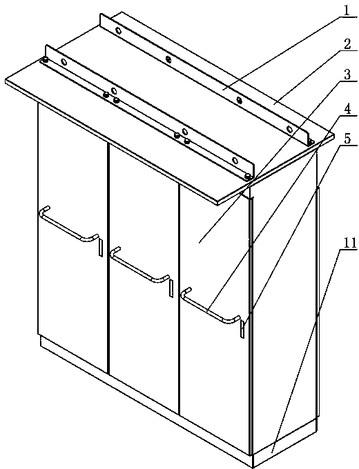 Low-voltage combined type marine electric device