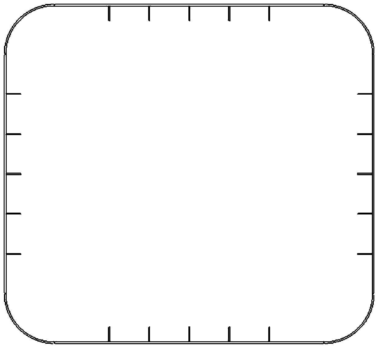 Quick positioning assembly steel ring fixing device