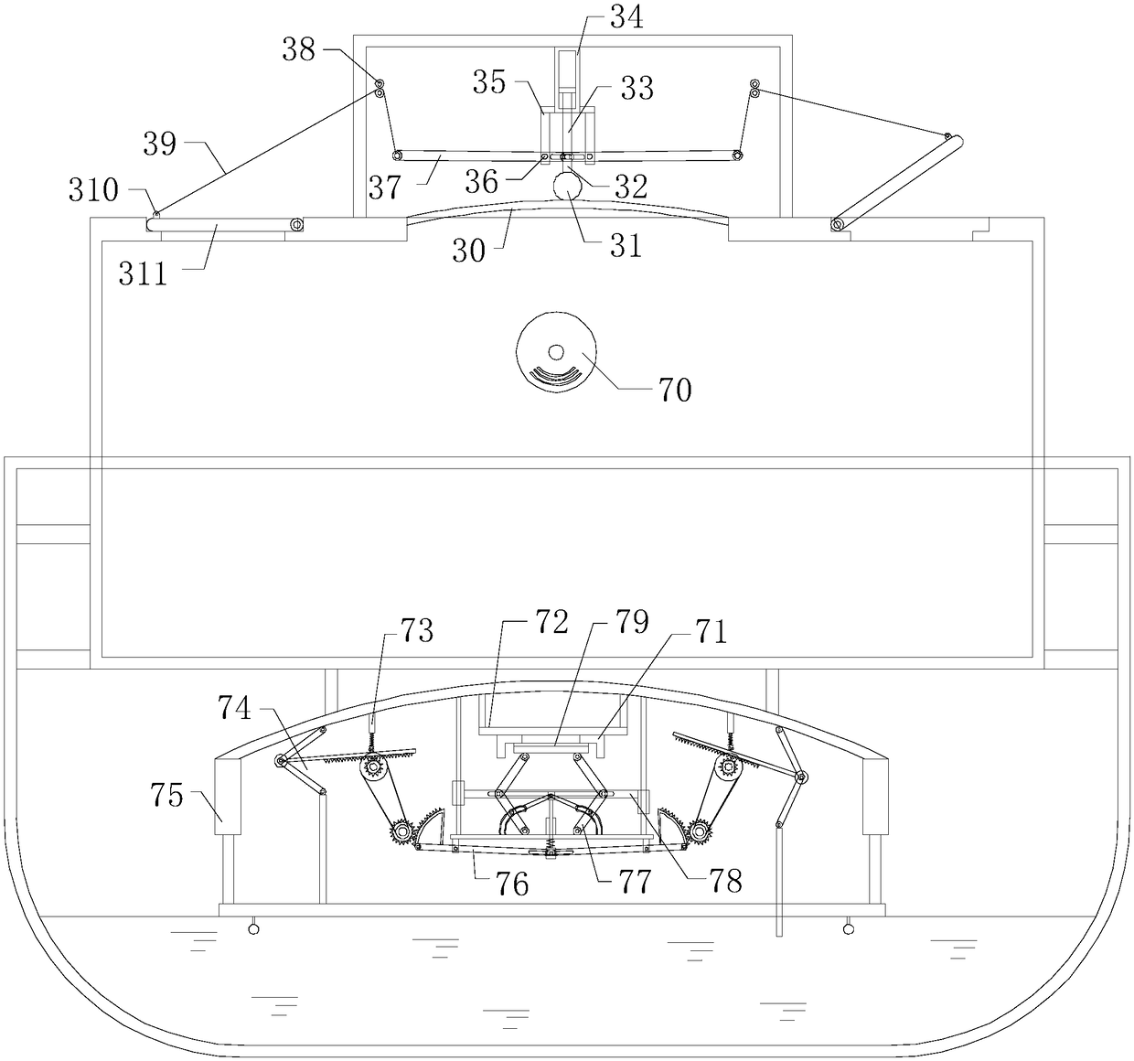 Car fuel tank safety detecting device