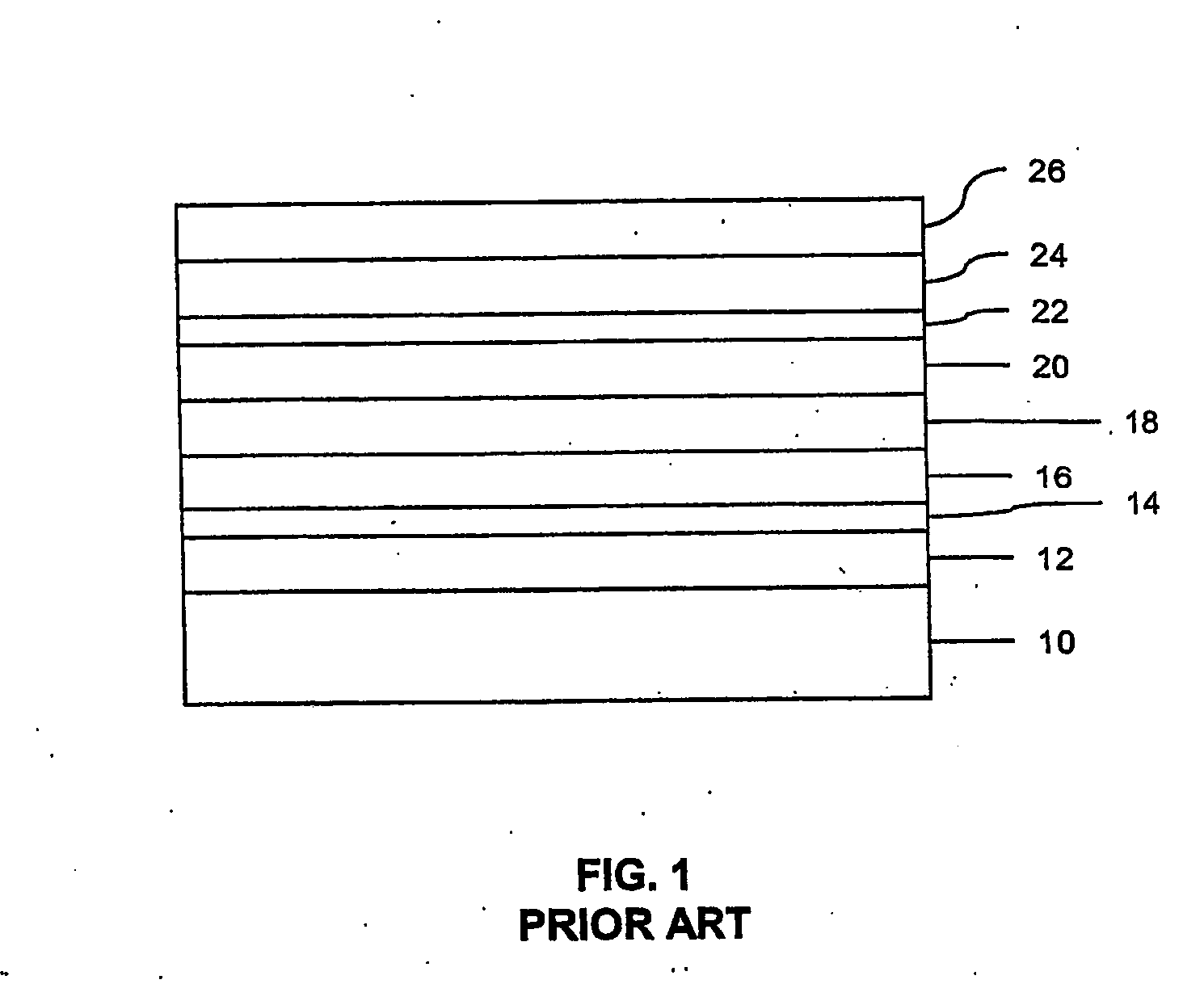 Multi-layer structure for use in the fabrication of integrated circuit devices and methods for fabrication of same
