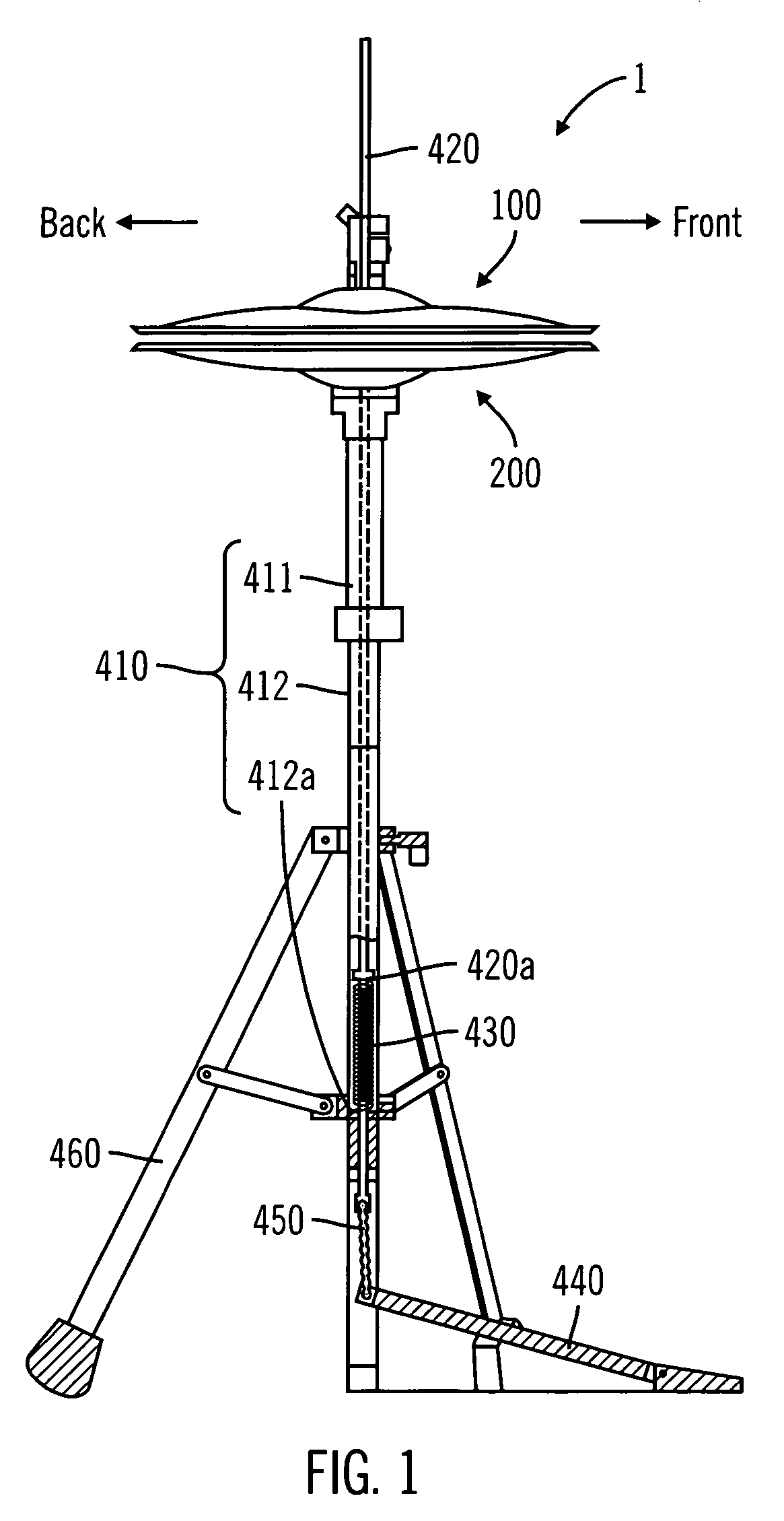 Electronic percussion instrument, system, and method with vibration