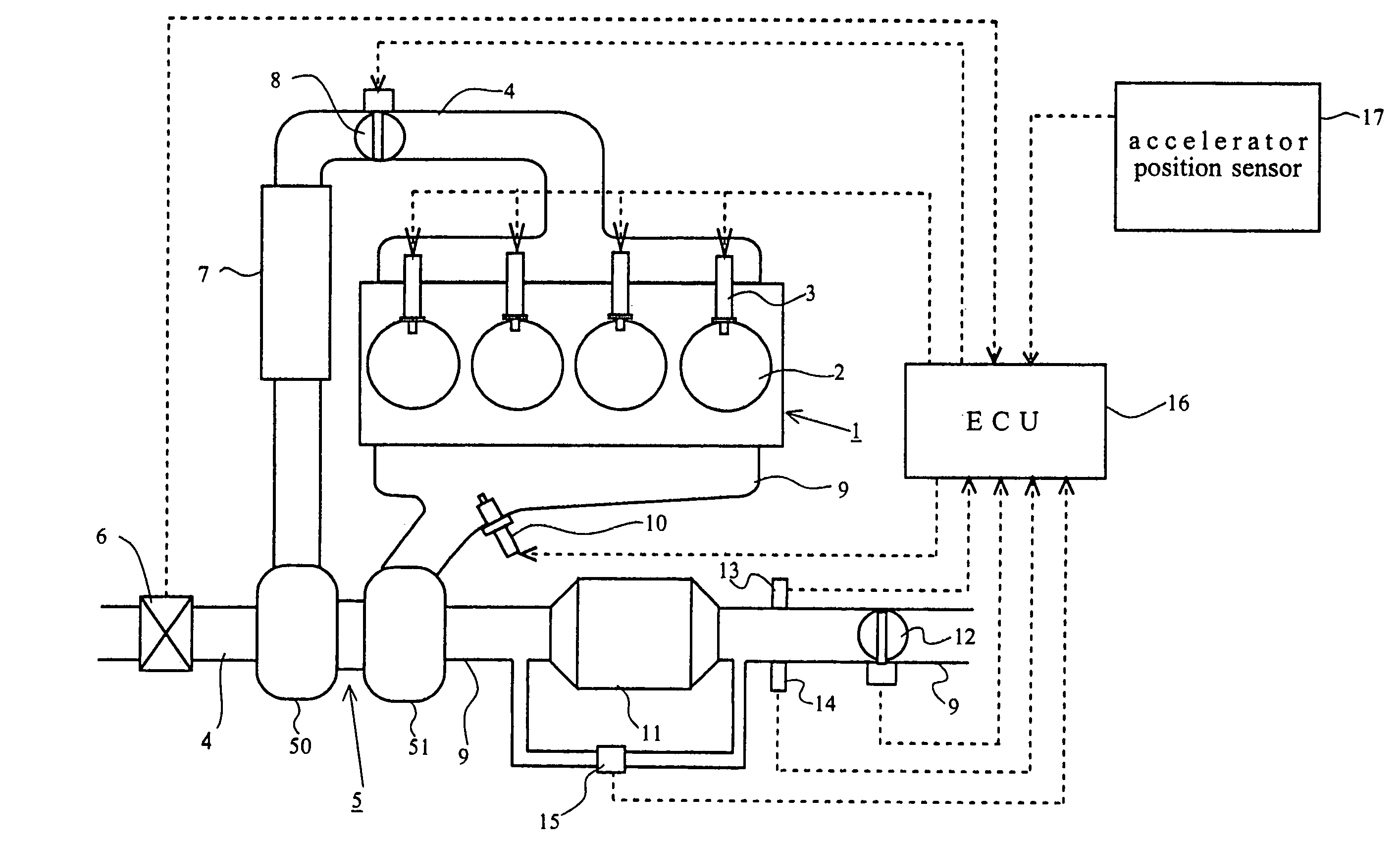 Exhaust Gas Purification System For Internal Combustion Engine
