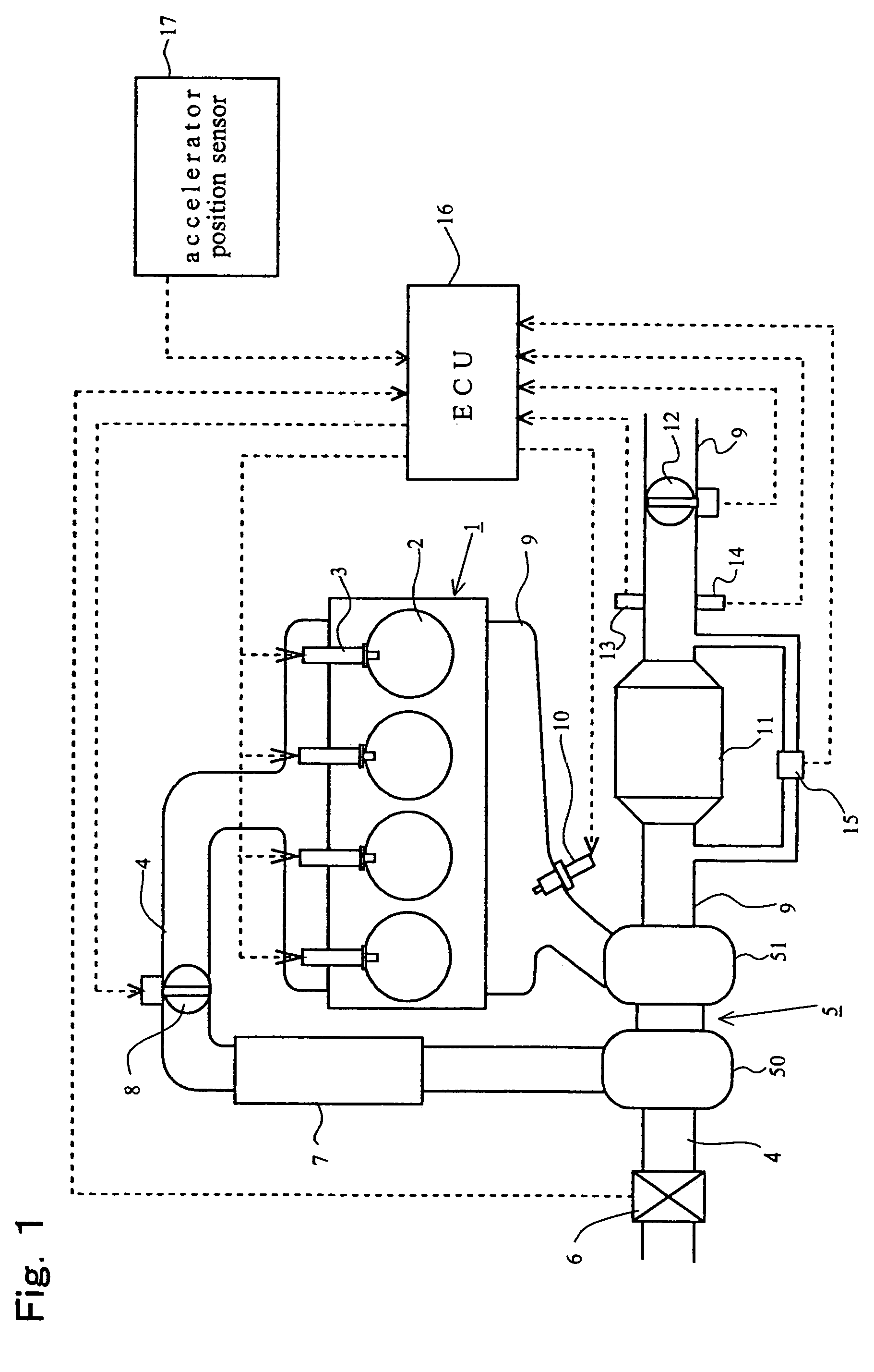 Exhaust Gas Purification System For Internal Combustion Engine