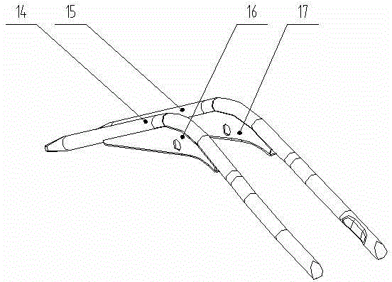 Ride-type motorcycle tail pipe assembly processing clamp and processing method thereof