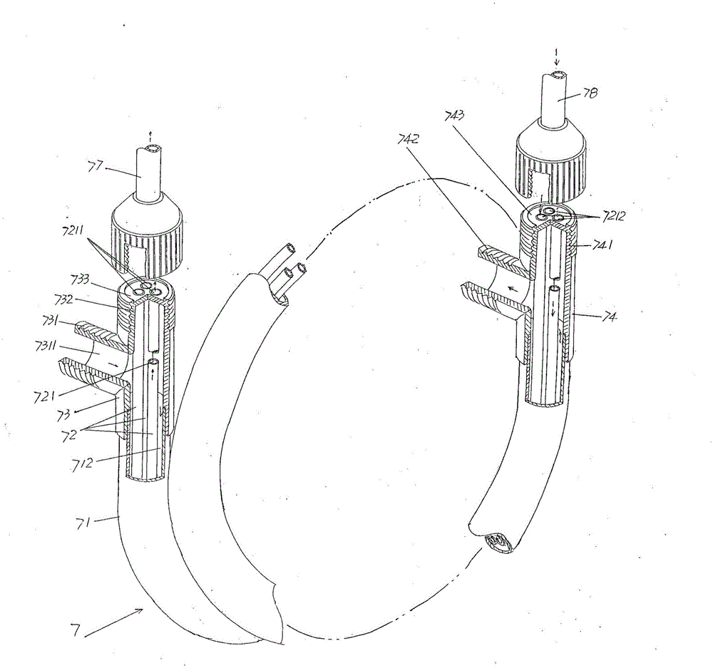 Energy-saving vertical drinking fountain