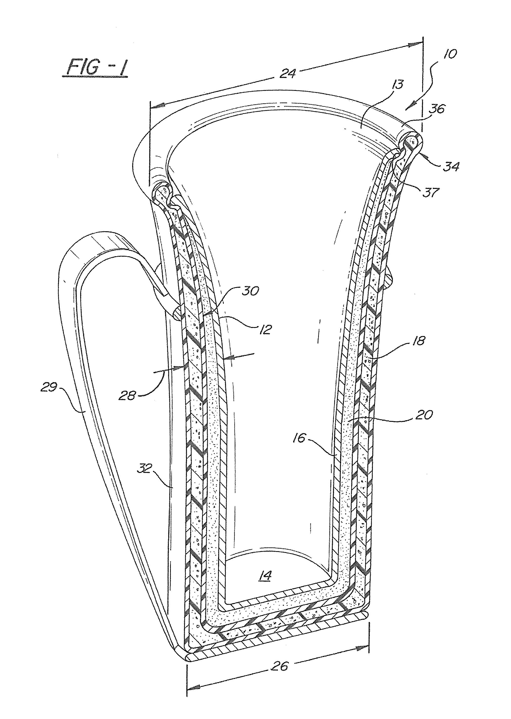 Thermal receptacle with phase change material