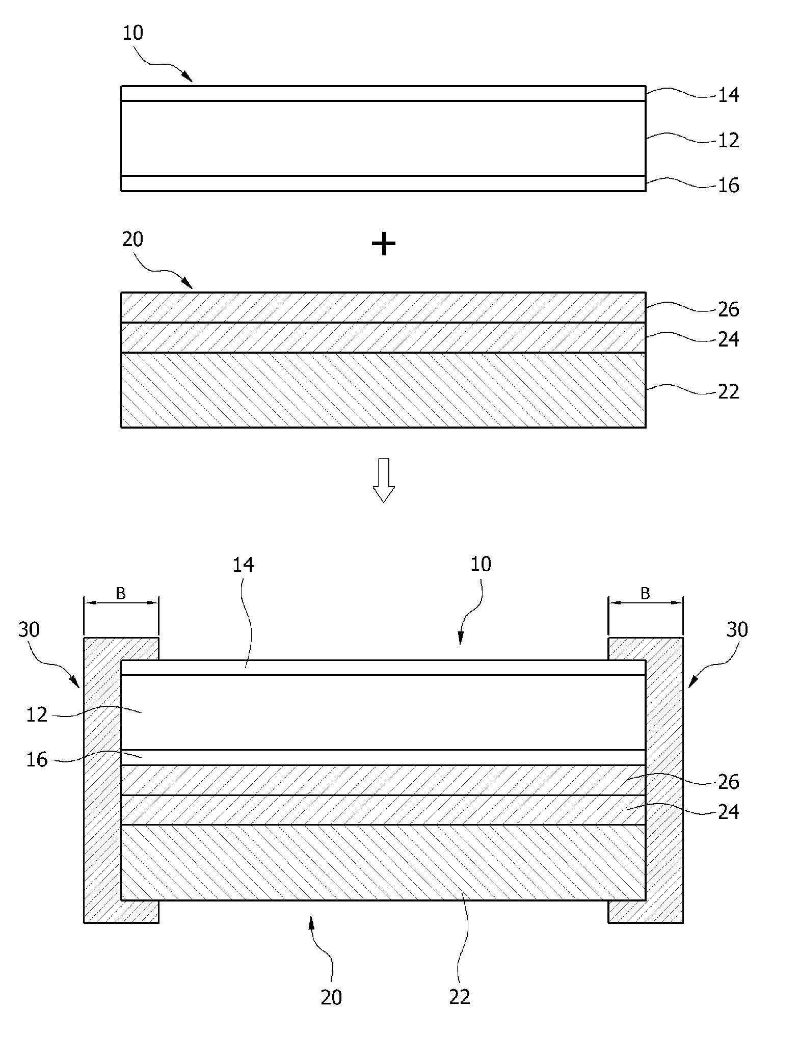 Packaging film for display device