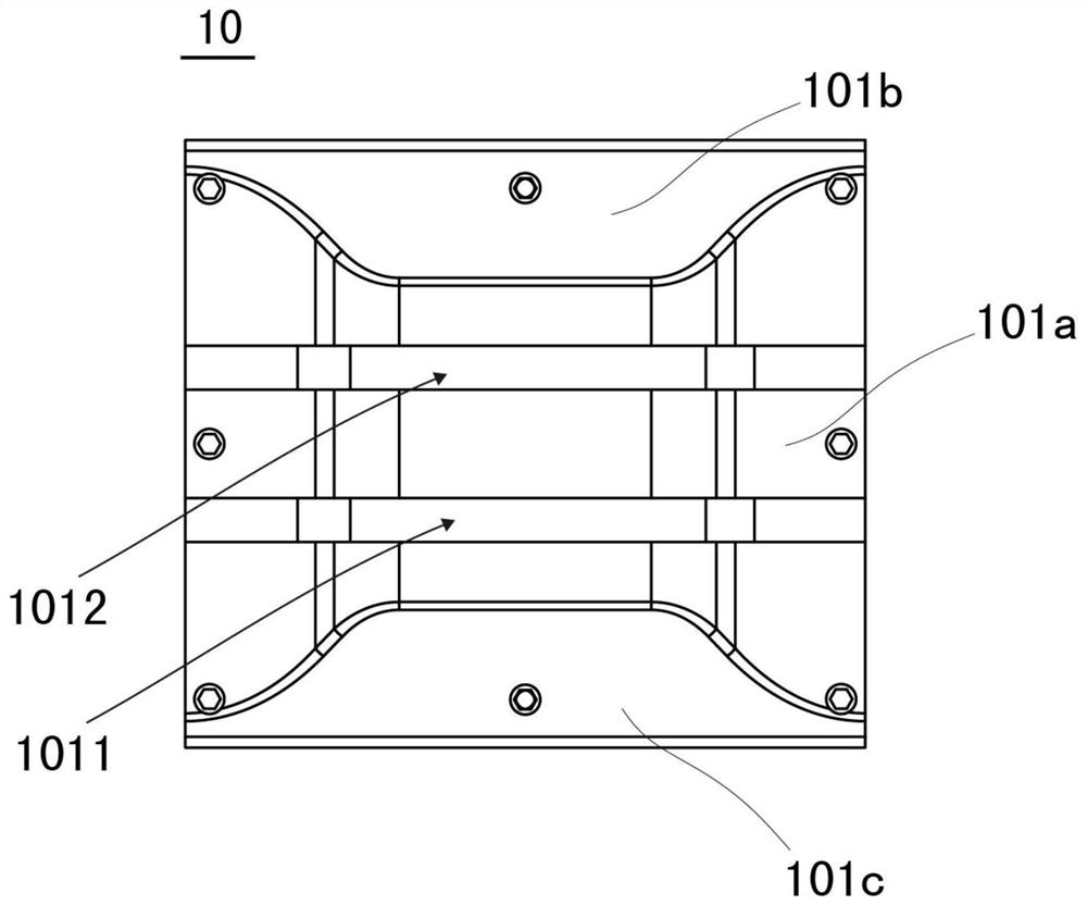 Binocular vehicle bottom image acquisition device