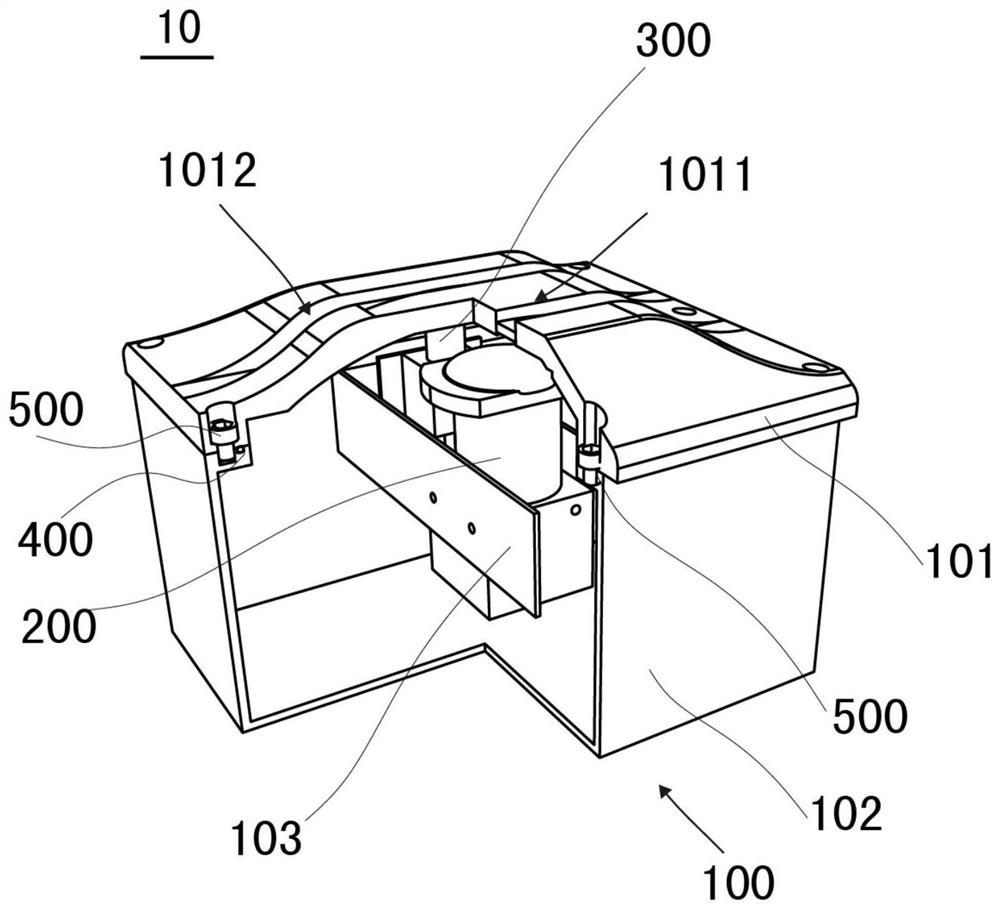 Binocular vehicle bottom image acquisition device