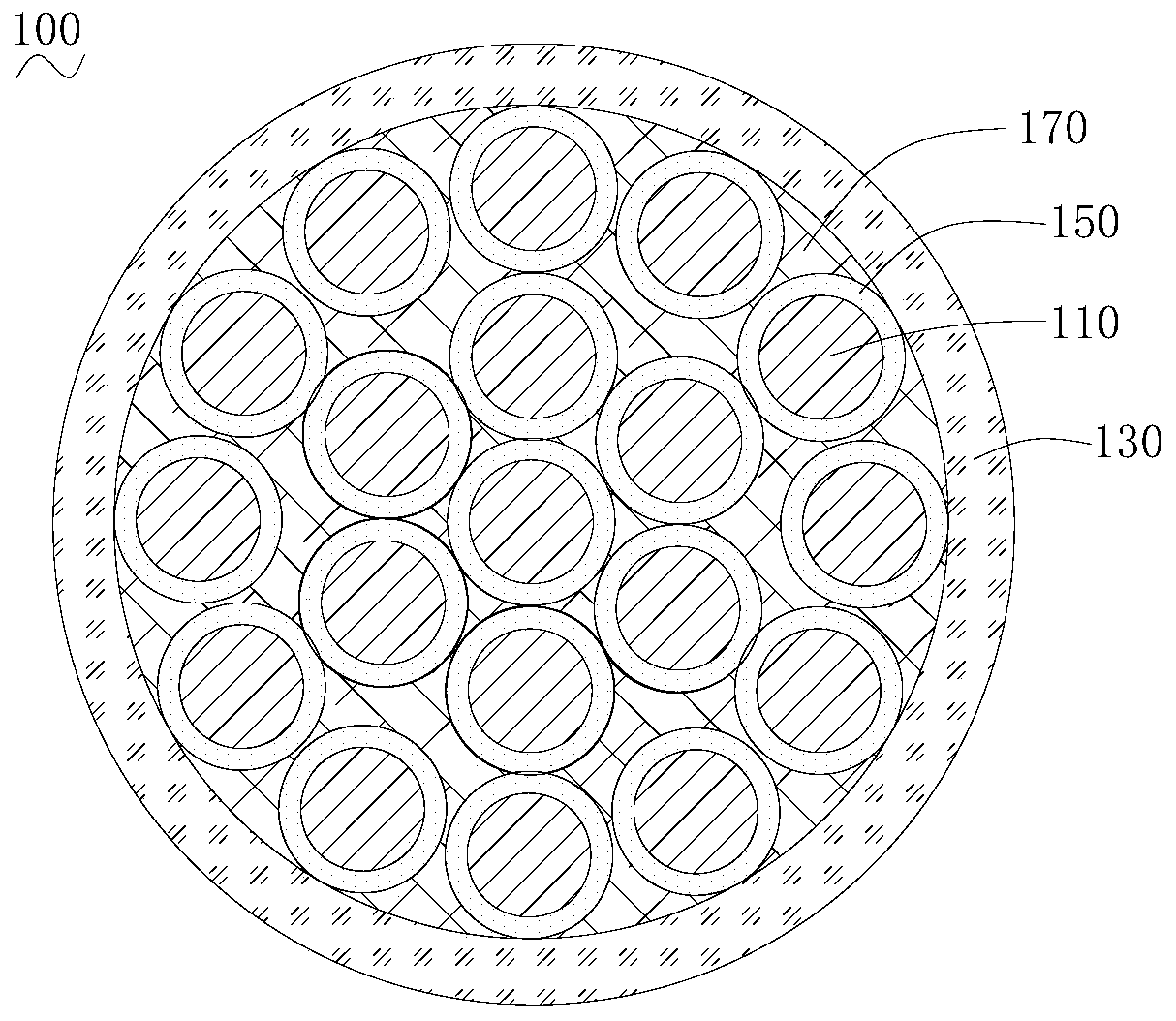 Composite grounding body and grounding device