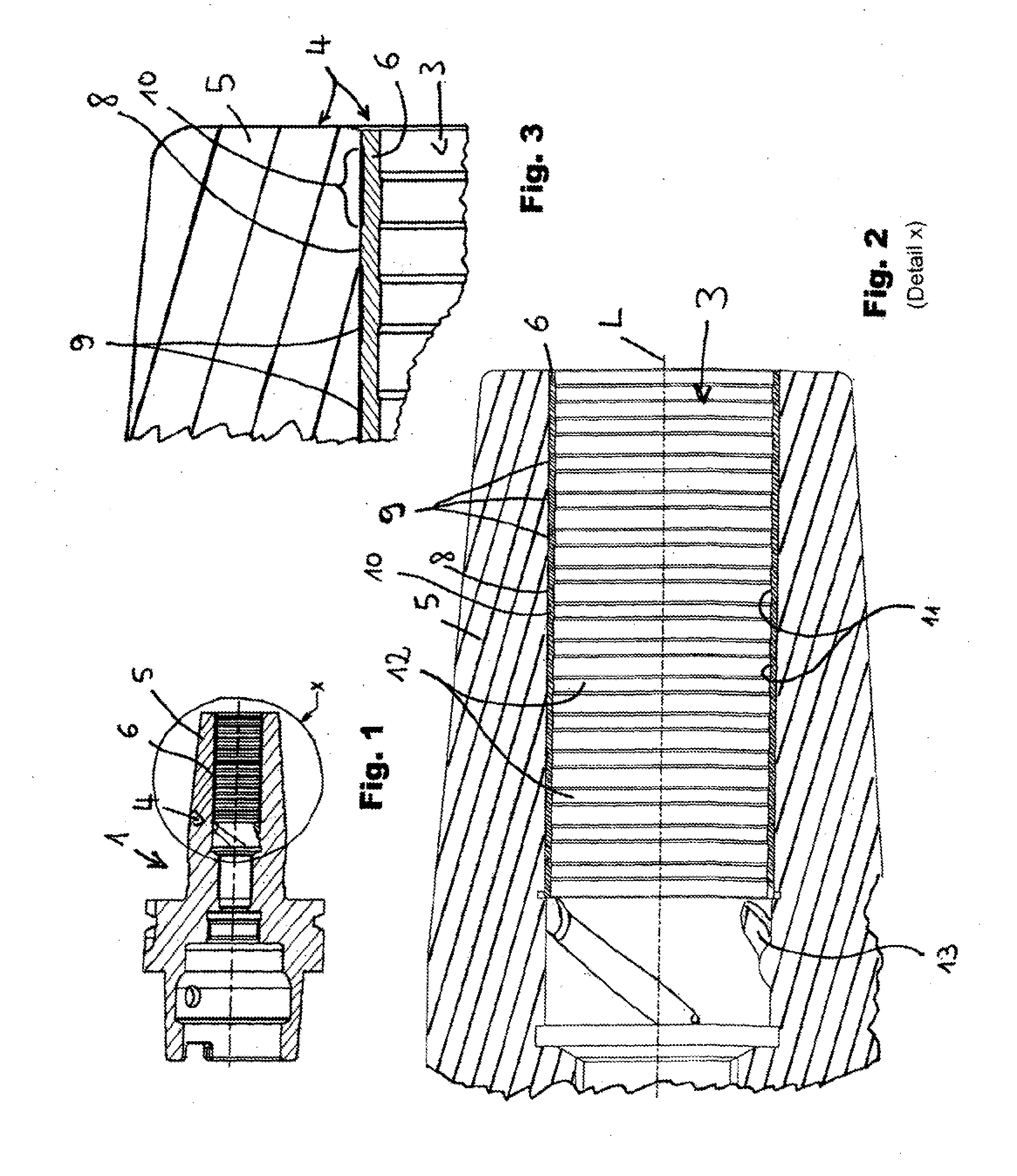 Pre-stressing damping system