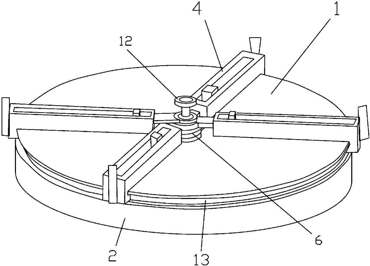 Rotating platform fixture for inertial product detection