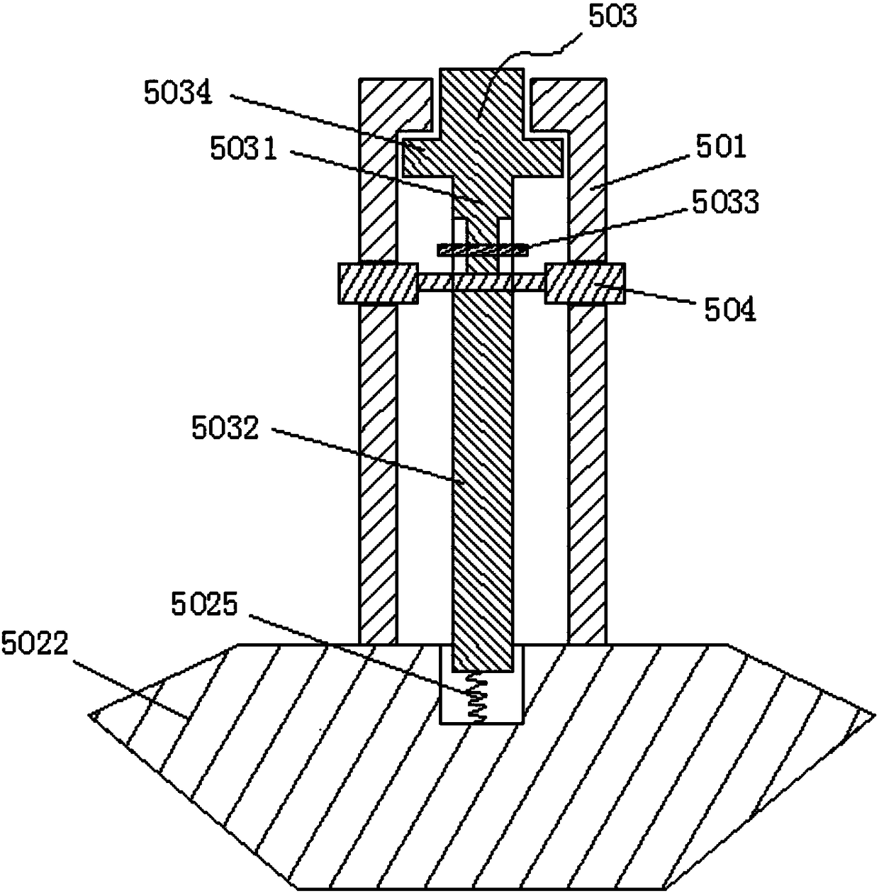 Rotating platform fixture for inertial product detection
