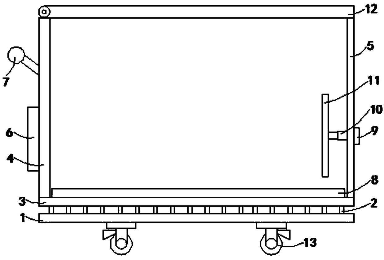 Transfer device with buffering function for logistics transportation