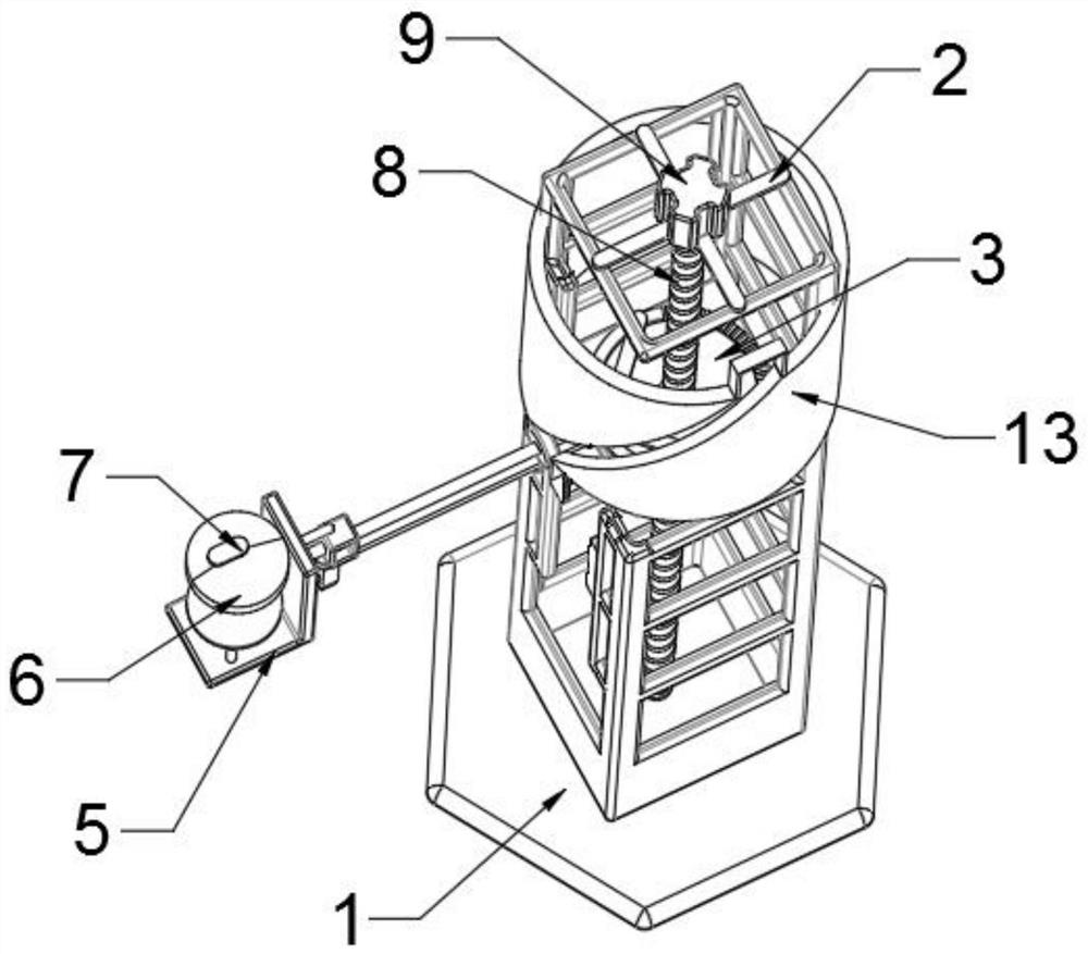 Textile dyeing material guide device