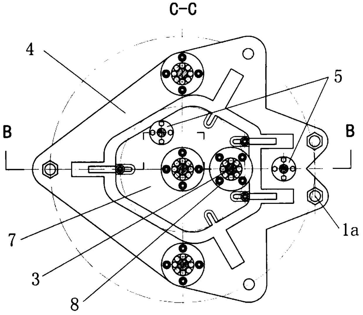 Manipulator of double-drive special-shaped super-flexible elastic skeleton