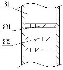 Continuous vacuum distillation crude magnesium refining and pull casting magnesium ingot device and technological process thereof