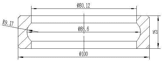Method for directly producing ring parts by centrifugal casting and cold rolling