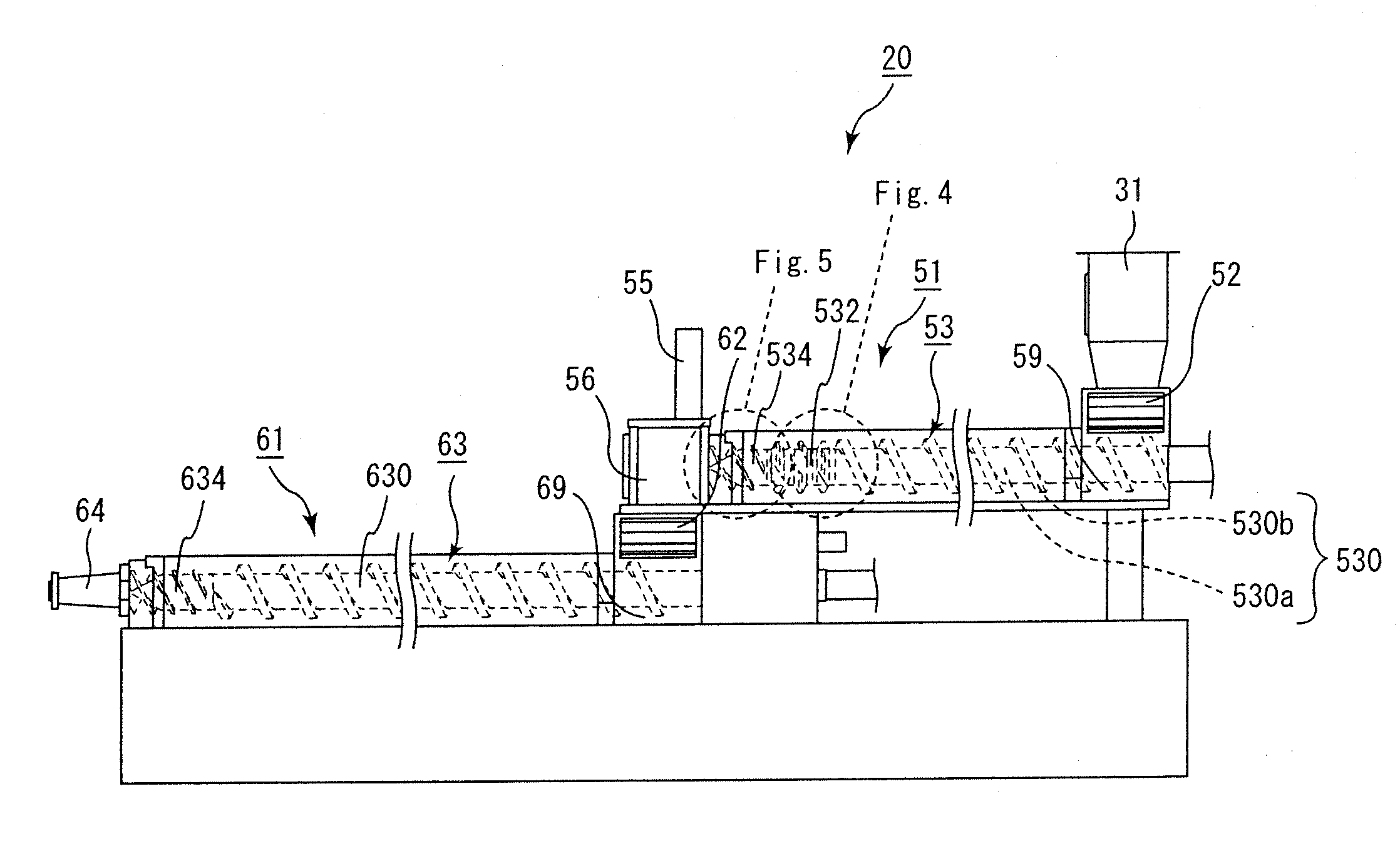Extrusion-molding machine, extrusion-molding method, and method for manufacturing honeycomb structured body