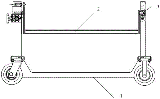 Eccentric workpiece turn-over vehicle