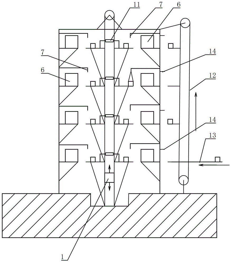 Efficient three-dimensional injection molding factory and efficient injection molding production method