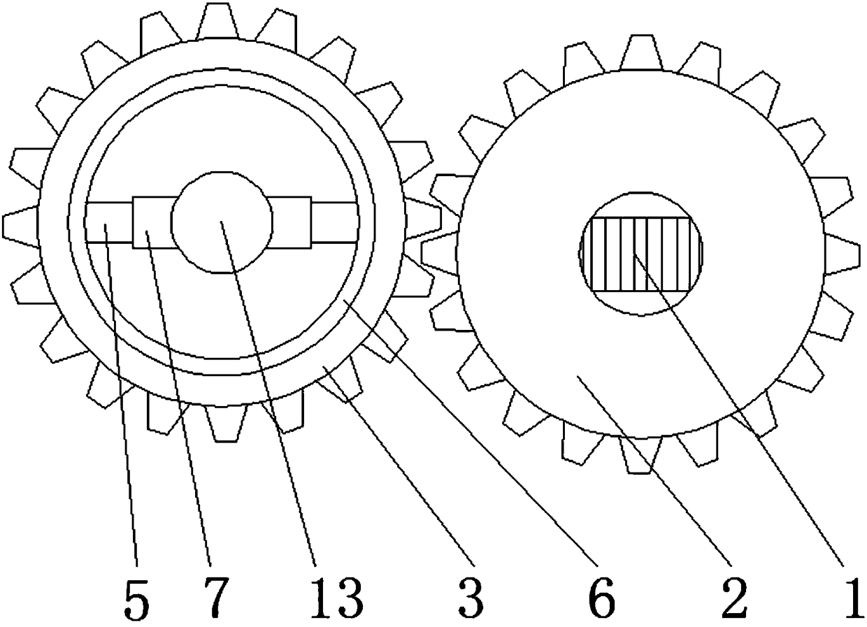 Rotatable lamp head