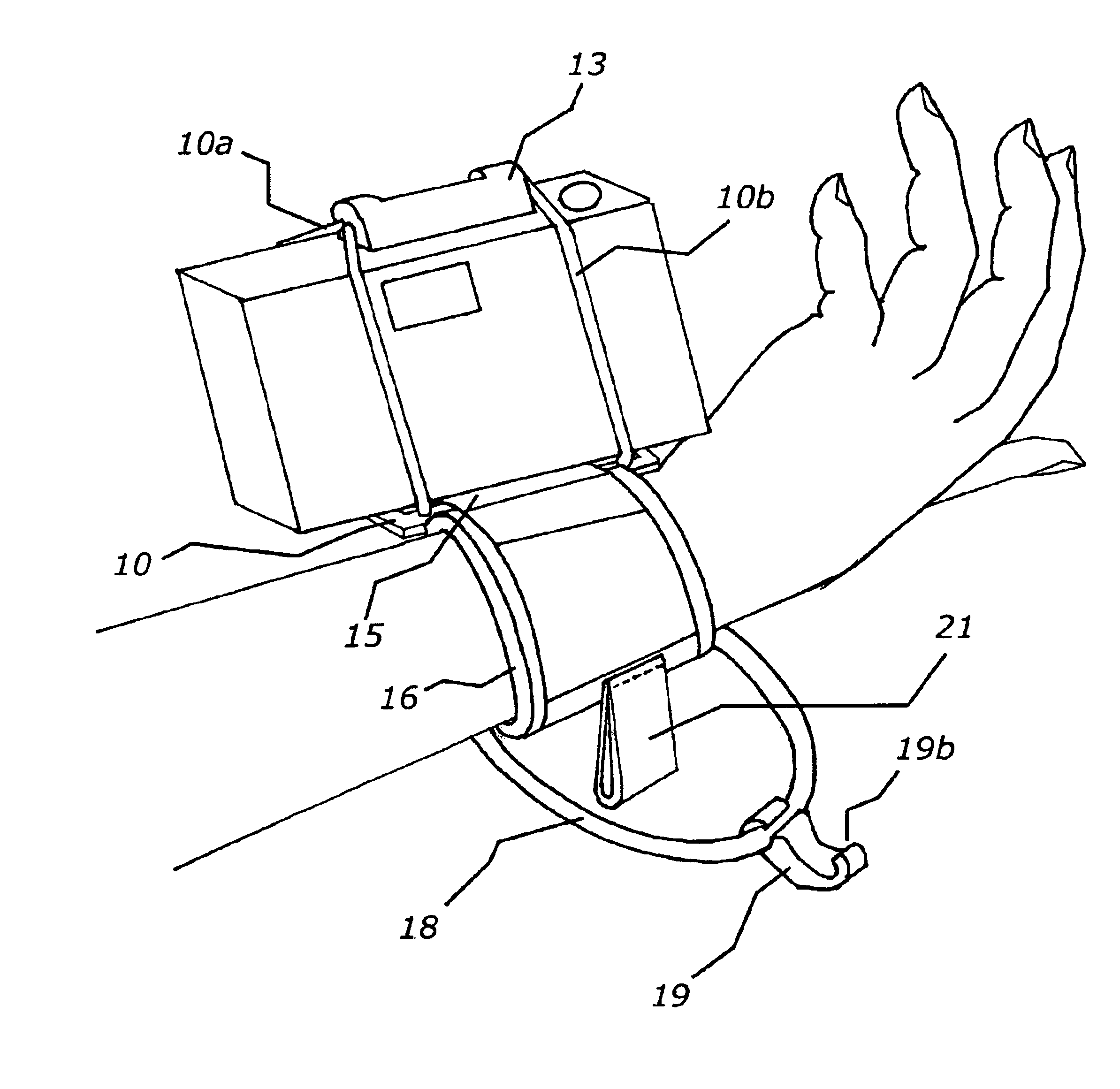 Harness system for attaching camera to user